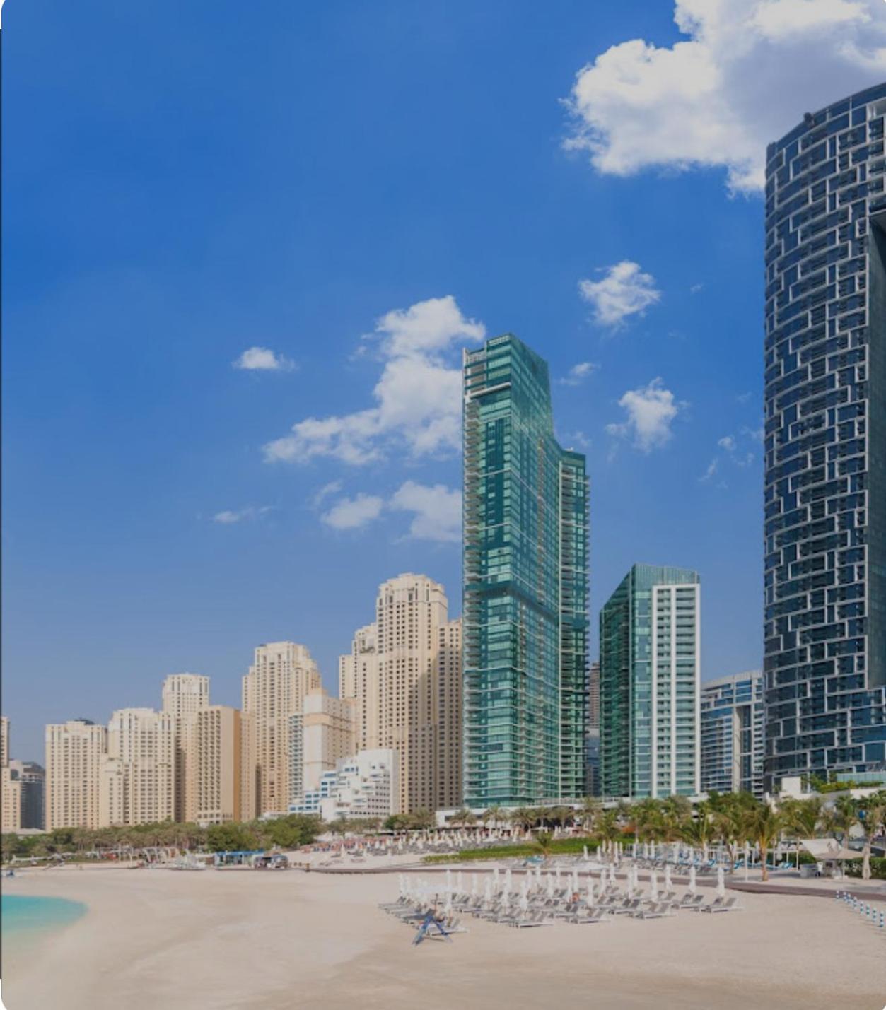 Stunning 5* 4Br-Oceanfront-Apartment Dubái Exterior foto
